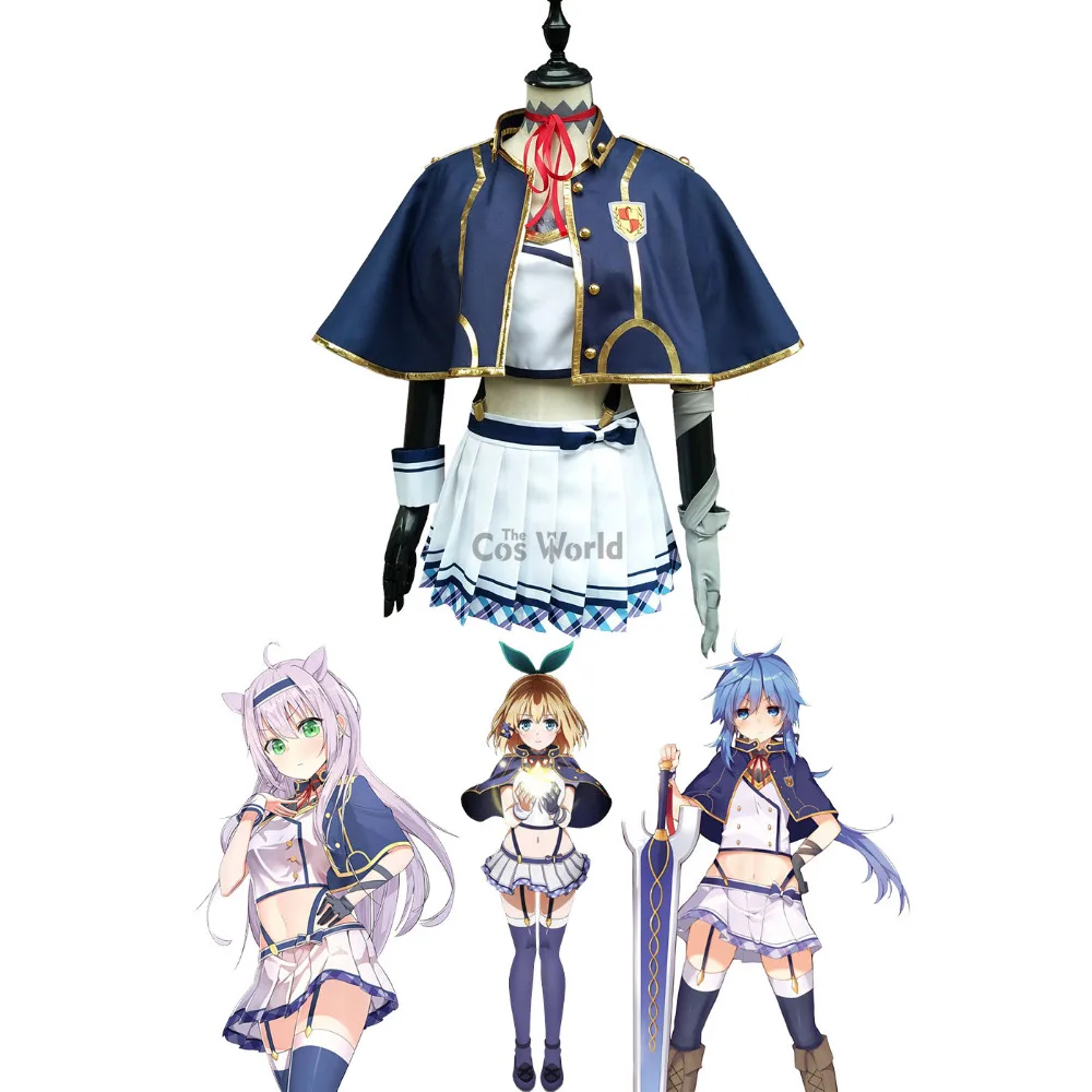

Akashic Records of Bastard Magic Instructor Celica Arfonia Sistine Fibel Tube Tops Cloak Skirt Outfit Anime Cosplay Costumes