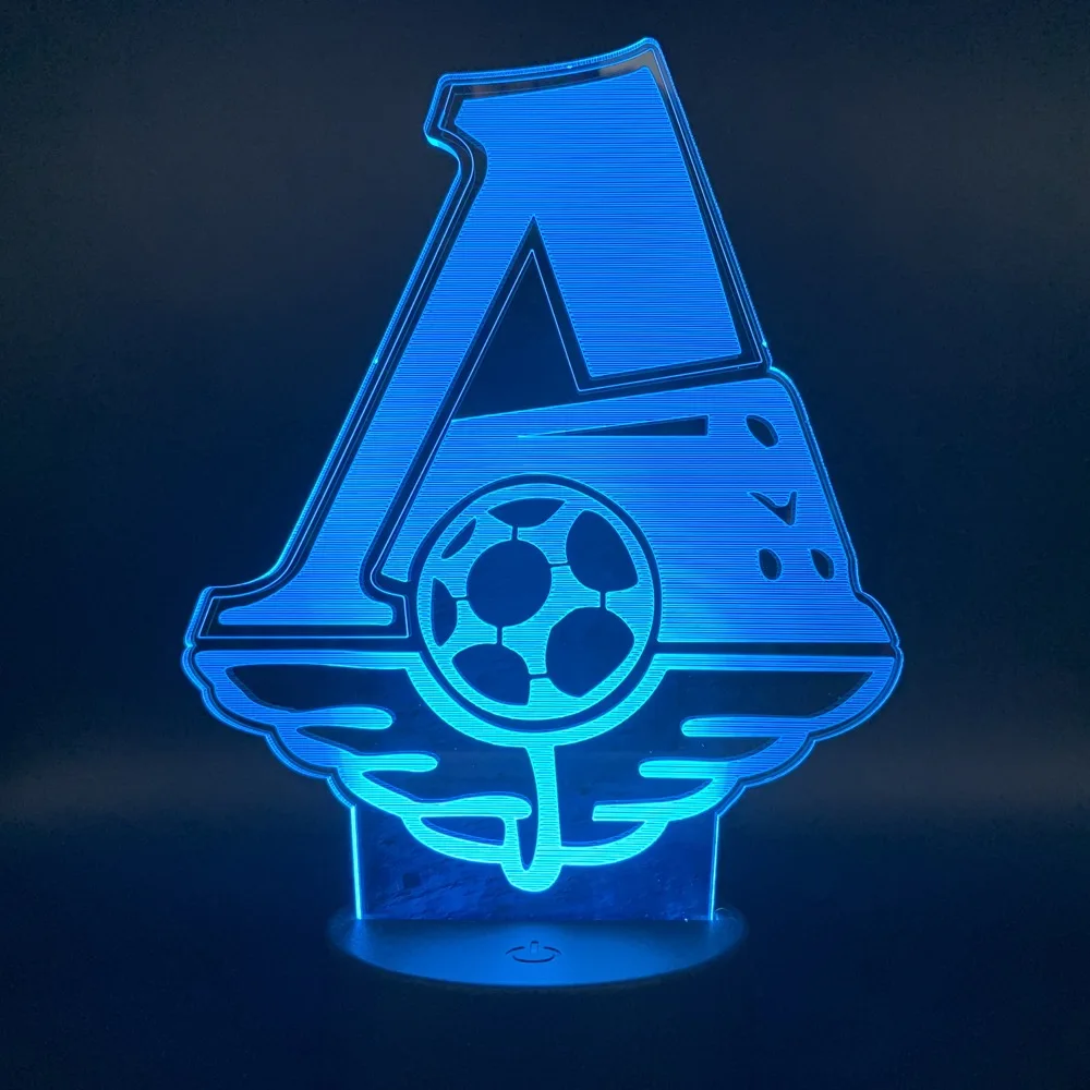  FC Lokomotiv Moscow Football Club 3D LED Night Light for Office Home Room Decoration Child Boys Bab - 33048140237