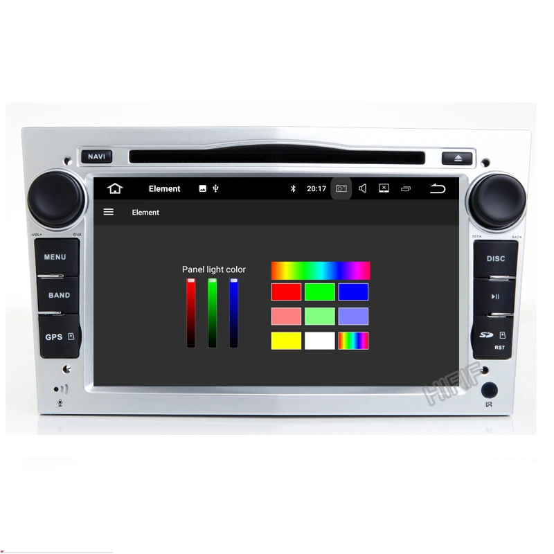 Perfect IPS 2din 7inch 8 Core Android8.0 GPS Car DVD for Opel Radio Navigation 1024*600 Astra Vectra Antara Zafira Corsa Car GPS Radio 2