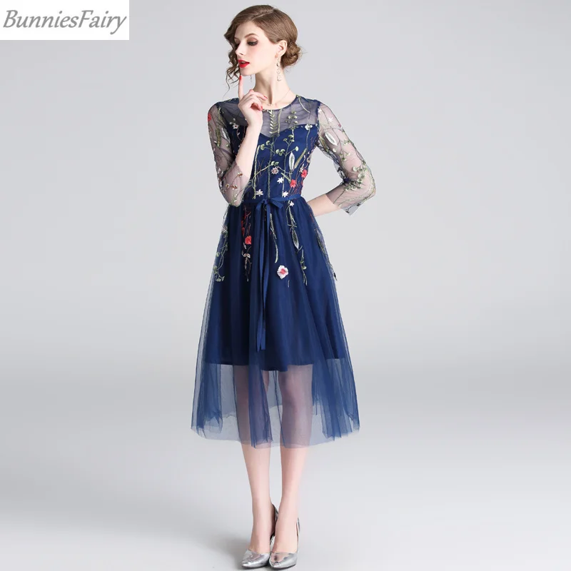 BunniesFairy 2019 летнее Новое Женское платье в стиле знаменитостей богемном бохо темно