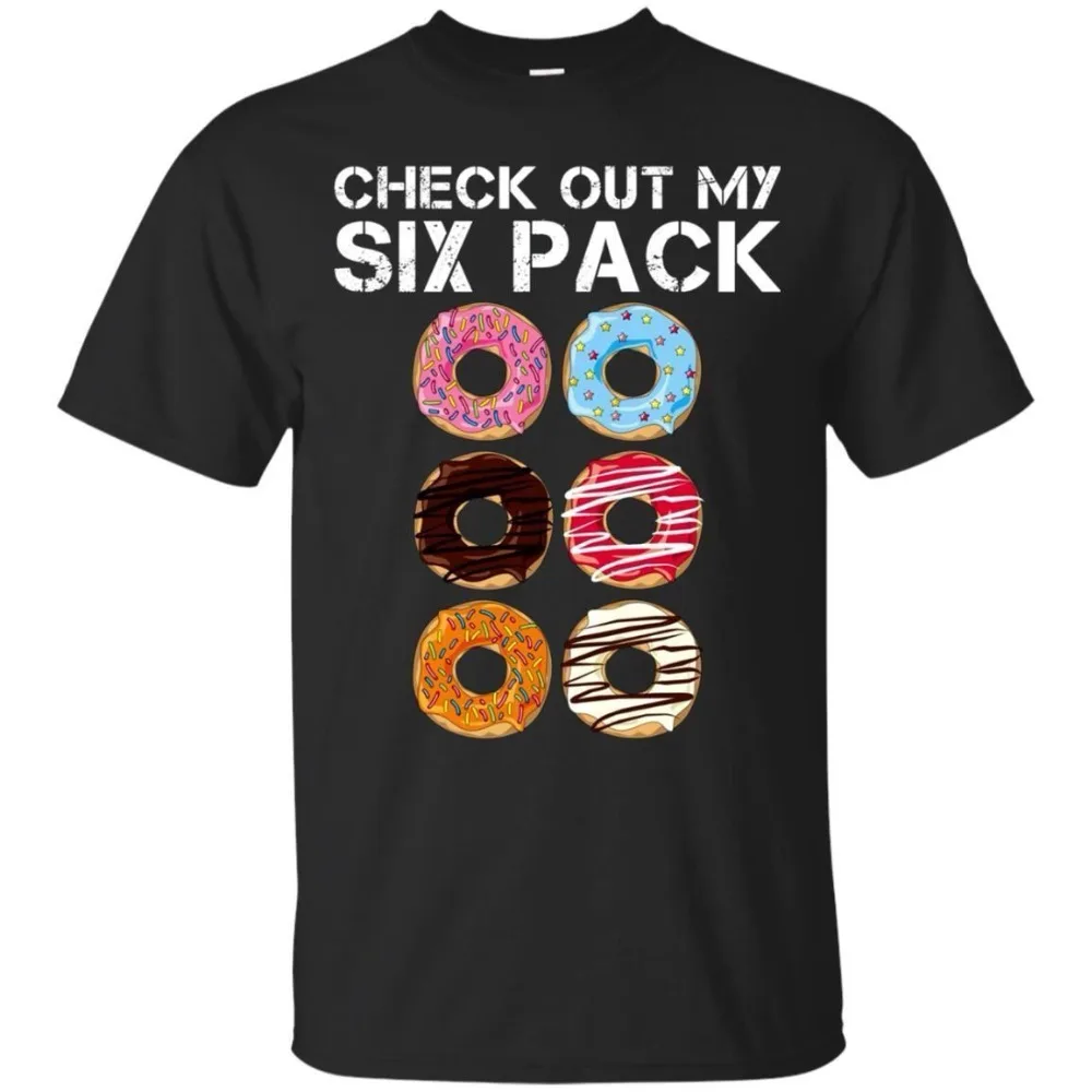 Забавные футболки My Six Pack с национальным пончиком для спортзала новинка 2019