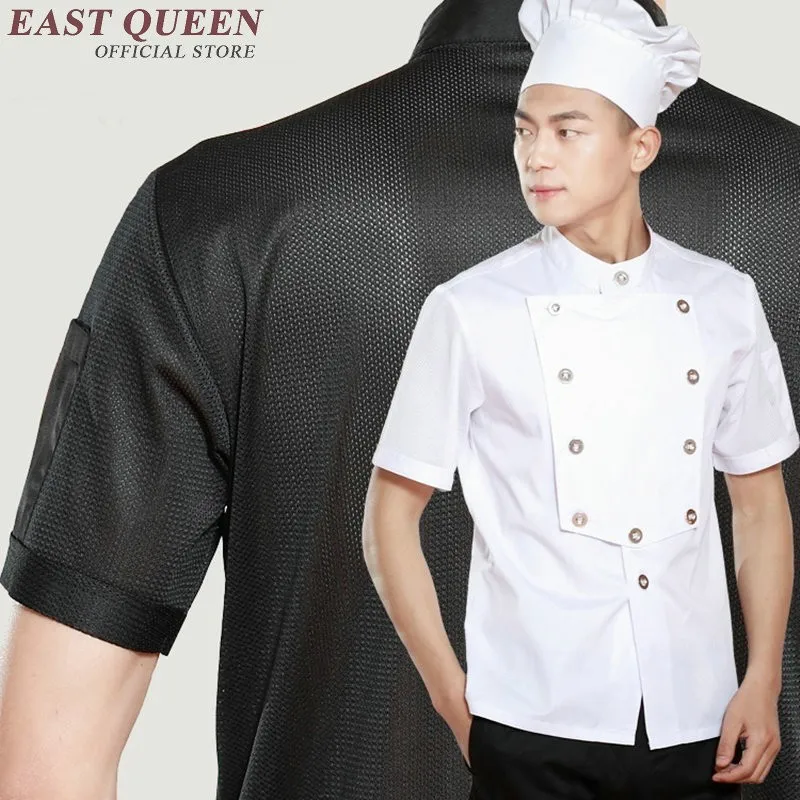 Куртка повара общественного питания Мужская и женская поварская одежда приготовления одежда поварская рубашка одежда форма офицантки AA1152C