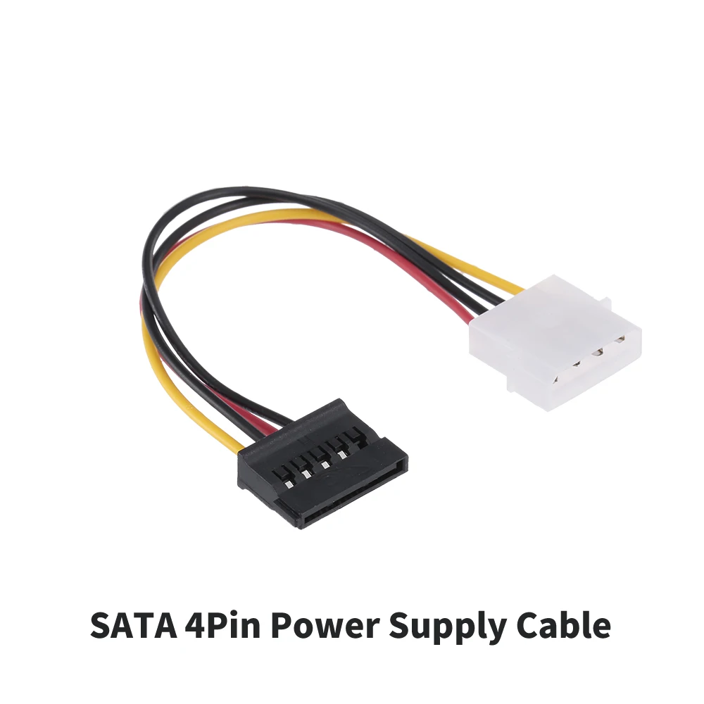 Кабель питания SATA 4 Pin HDD жесткий диск шнур питания|Компьютерные кабели и разъемы| |