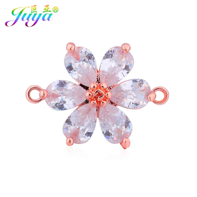 

Big Zirconia Connector Charms Accessories For Women Fashion Charm Bracelet Dangle Earrings DIY Making Handmade Earrings Material