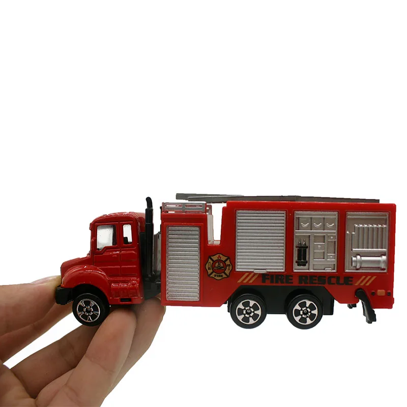 Мини игрушки 1:64 автомобильная модель сплав Воздушная лестницы пожарная машина