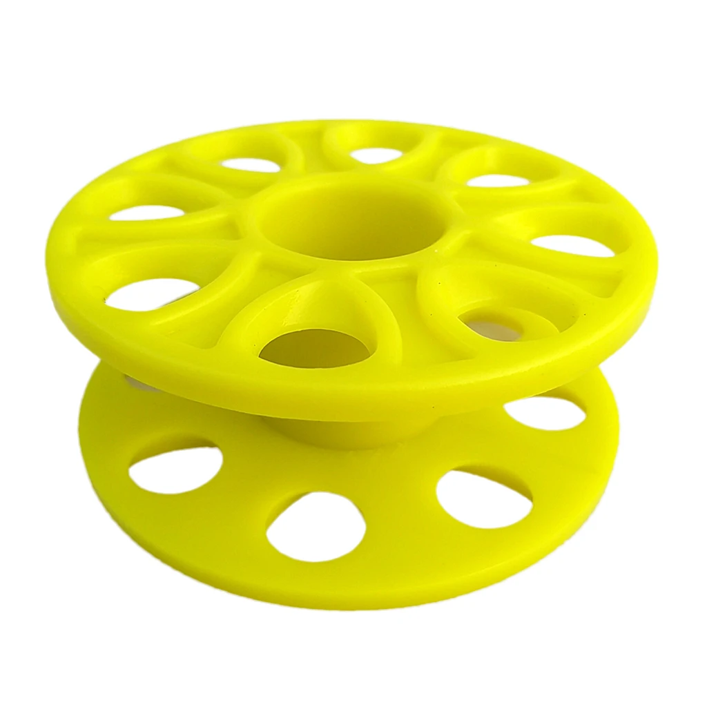 3Pcs/Lot Plastic Compact Scuba Diving Finger Tech Spool Wreck Dive Reel Underwater Snorkeling Guide Line Blank Spool