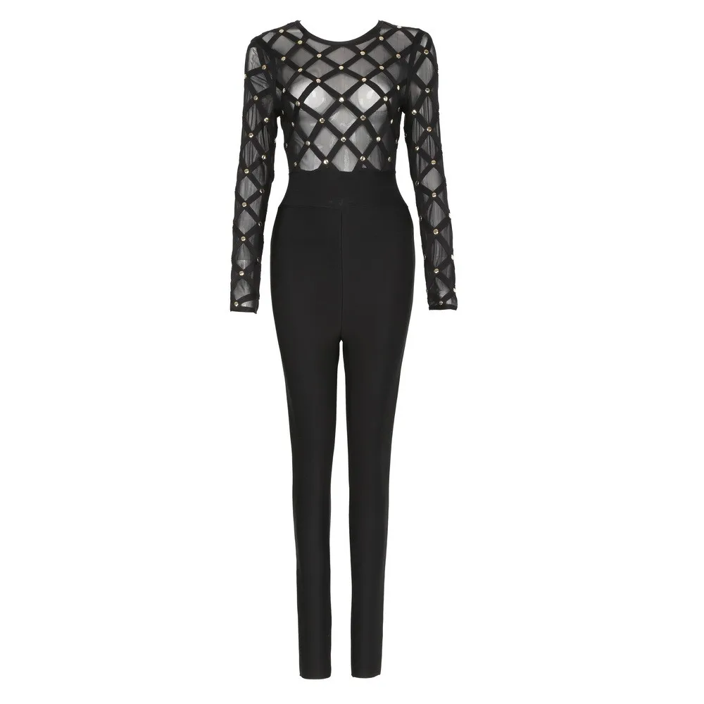 Top-Quality-Women-Sexy-Long-Sleeve-Beading-Red-Black-Bandage-Jumpsuit-2016-Knitted-Bodycon-Elastic-Designer