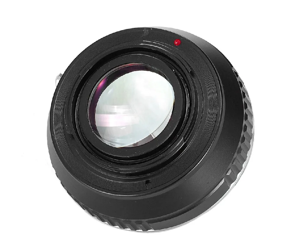 Фокусное Редуктор Скорость Booster Turbo адаптер для объектива для Canon EOS EF Крепление объектива к Fujifilm FX Xpro1 X-E1 X-M1 X-E2 X-A1 X-T1