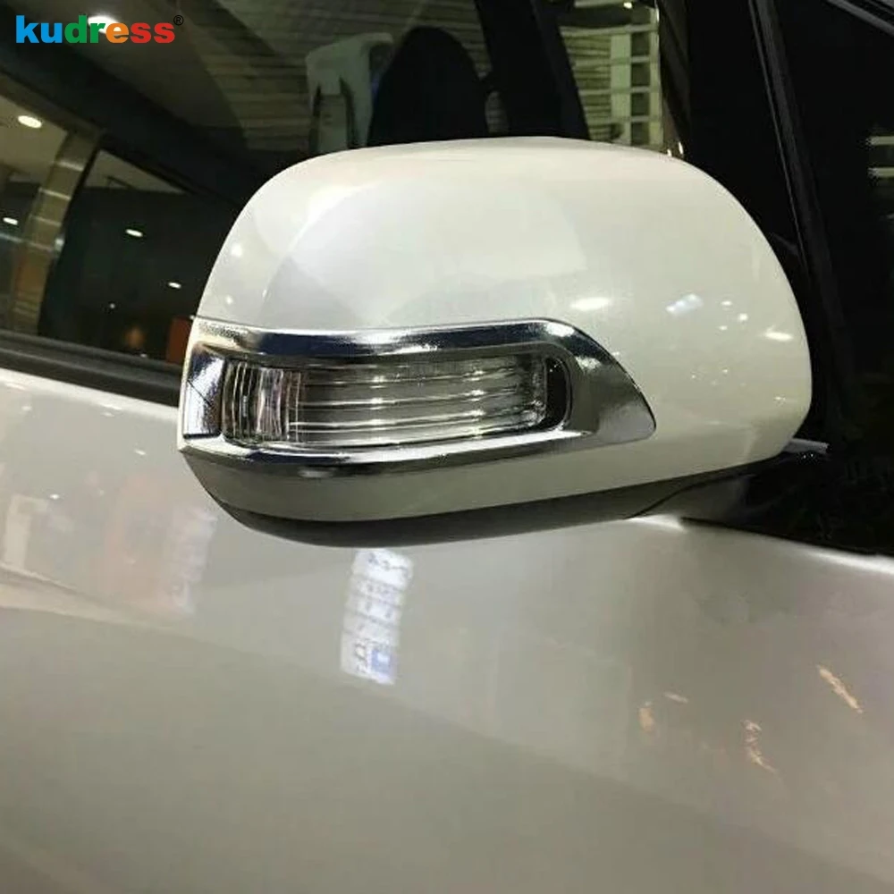Для Toyota Estima Previa Tarago ABS Боковая дверь зеркало заднего вида накладка декоративная отделка наклейка Поворотный Светильник лампа рамка