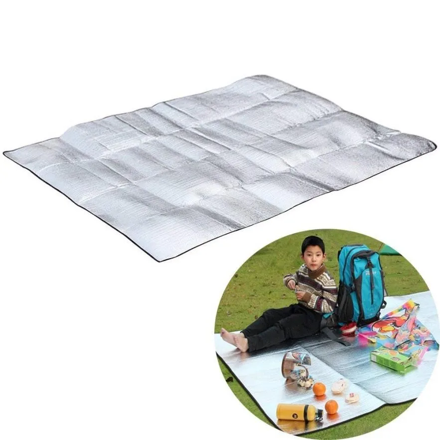 Waterproof Aluminum Foil EVA Camping Foldable Folding Sleeping Picnic