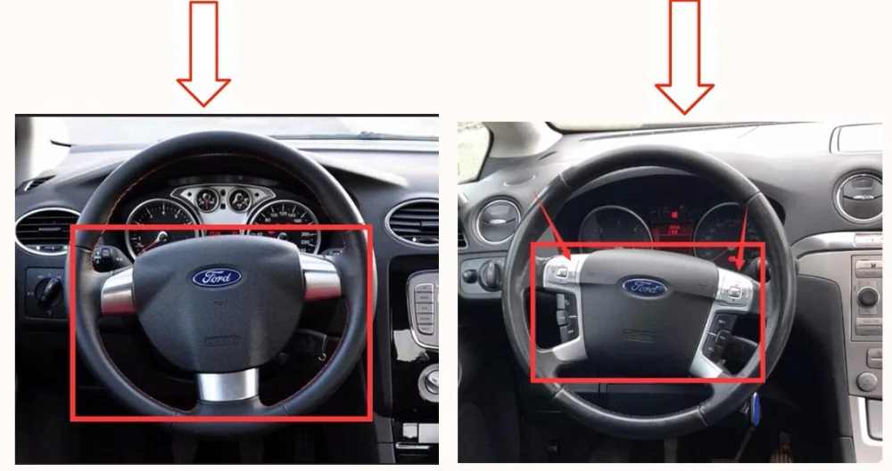 Flash Deal NaviFly 2din Android9.1 Quad core Car DVD Player GPS Navi for Ford Focus Galaxy Audio Radio Stereo wifi Head Unit 7