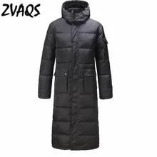 ZVAQS, модная зимняя мужская куртка, теплое пальто, парные парки, Hombre Invierno, женское, Мужское пальто на молнии, куртки с капюшоном, размер XS-3XL, CJ112