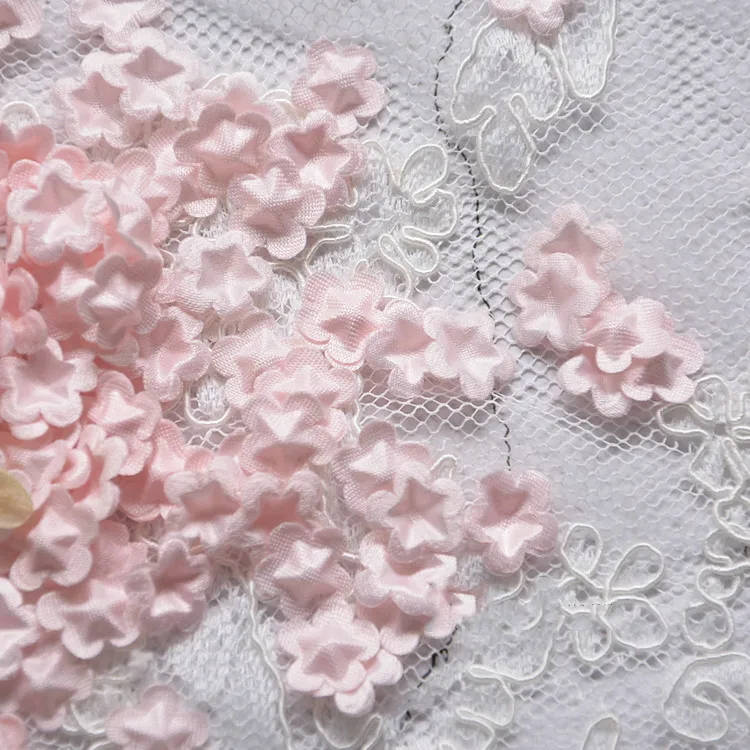 100 шт 23 цвета розовый DIY ручной работы 3D цветок свадебное платье ингредиенты пирографический Eugen пряжа головные уборы материалы RS338