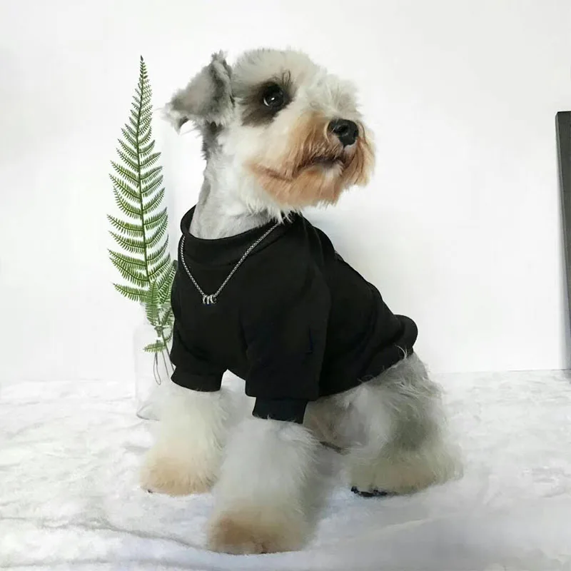 Свитер для маленьких собак французский бульдог хлопковый свитер чихуахуа теплая