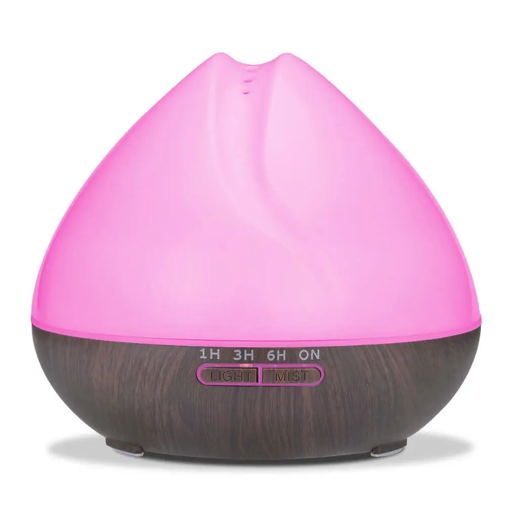 

VVPEC 500ml Ultrasonic Air Humidifier Essential Oil Diffuser Aromatherapy Electric Aroma Diffuser With Remote Control For Home
