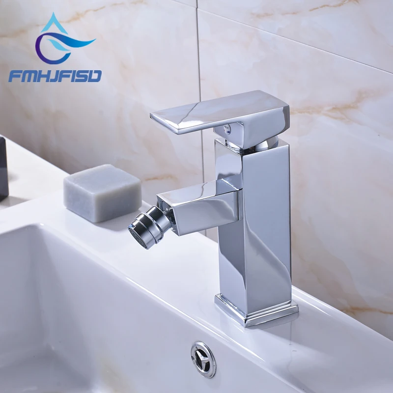 

Best Design Basin Faucet Polished Chrome Single Handle Single Hole with Hot Cold Water Taps