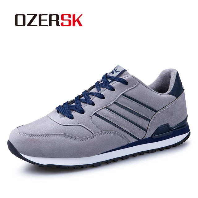 US $9.62 OZERSK Big Size Brand Men Casual Shoes Fashion Breathable Shoes For Men Cheap Flat Shoes Men Slip O
