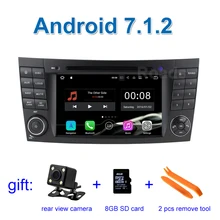 2 ГБ Оперативная память Android 7.1 dvd-плеер автомобиля GPS для mercedes/benz w219 W463 W211 E200 E220 E240 E270 e280 с Радио WIFI BT