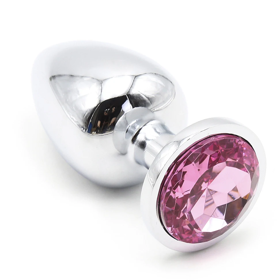 40mm women men gay masturbate metal stainless steel anal font b dildo b font butt plug