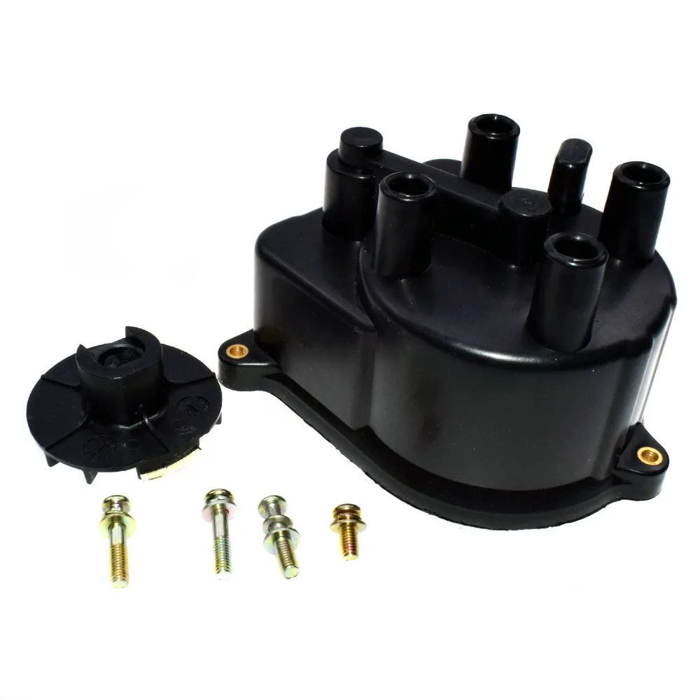 Distributor Cap and Rator Set For Acura Integra Honda Accord Civic CR-V OEM# 30103P08003 & 30103-P08-003 & 30102-P54-006