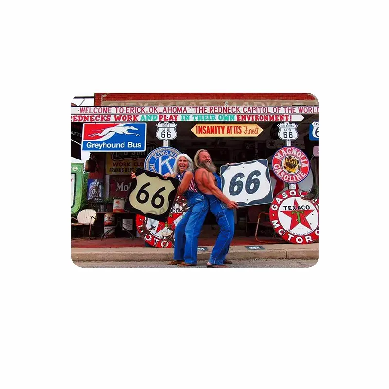 Новый стиль Route 66 табличка винтажные металлические жестяные знаки Декор для дома