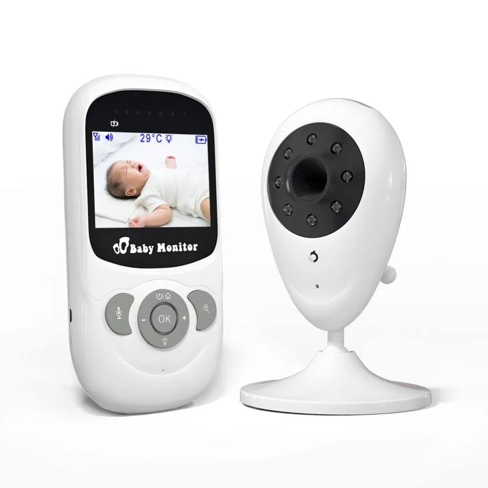 

HD Baby Monitor 2.4 inch Wireless IP Camera Wifi Temperature Monitoring Video Surveillance color Baby Nanny Security Camera DT24