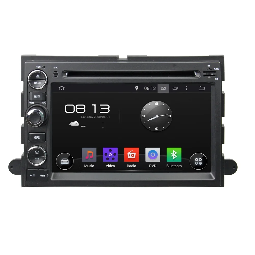 1024X600 Quad Core Android 4.4 Автомобильный DVD Для Ford Fusion Explorer 500 F150 F250 F350 Пограничном
