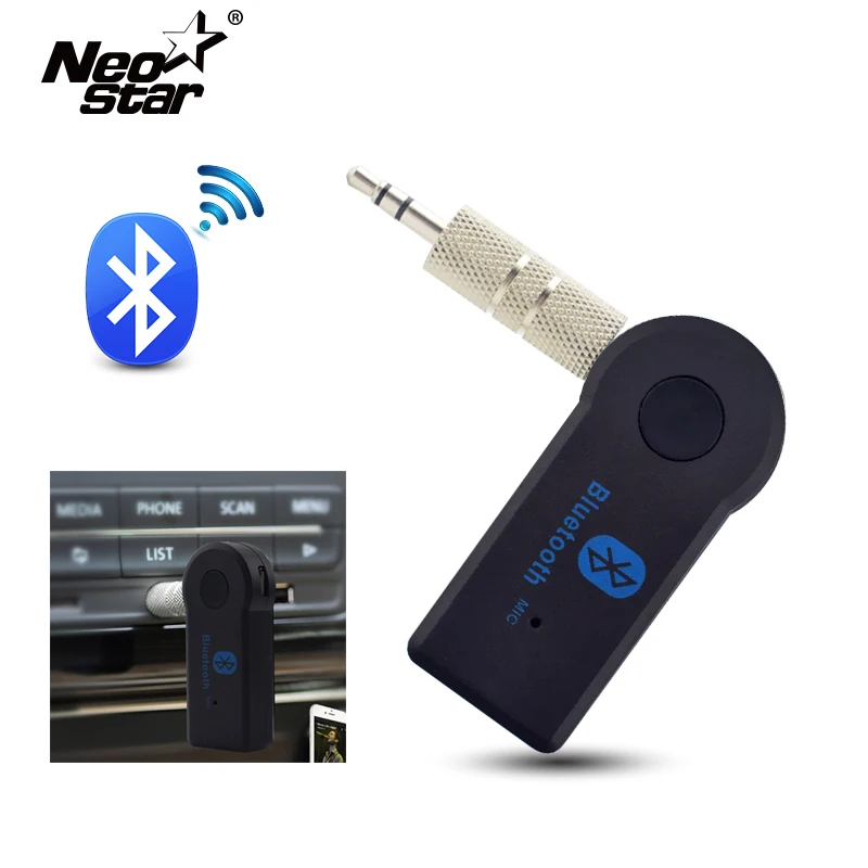 

Wireless Car Bluetooth Receiver Adapter 3.5MM AUX Audio Stereo Music Hands-free Home Car Bluetooth Adapter