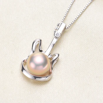 

Free Shipping Special Offer 925 Sterling Silver Pearl Pendant Necklace Pendant Findings Jewelry Parts Fittings Women Accessories