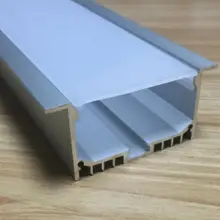 Светодиодный алюминиевый профиль для светодиодный полосы светодиодный бар 6063 светодиодный алюминиевый для потолок канала профиль