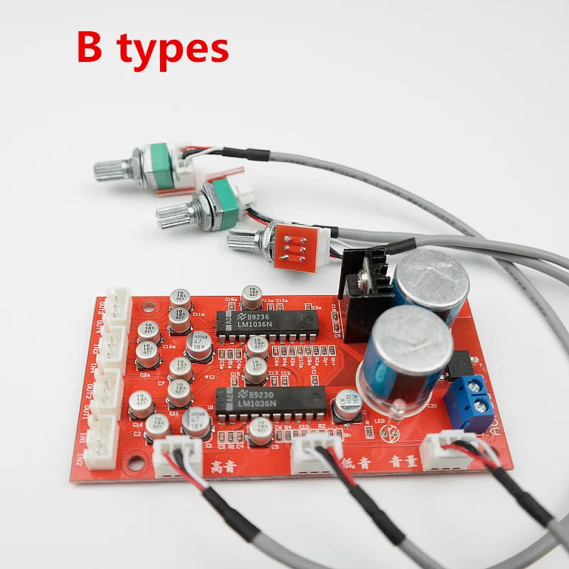 

Universal High Quality 4.0 channel LM1036 Tone Board Preamp Mother Board Volume Treble Bass Amplifie Easy To Install