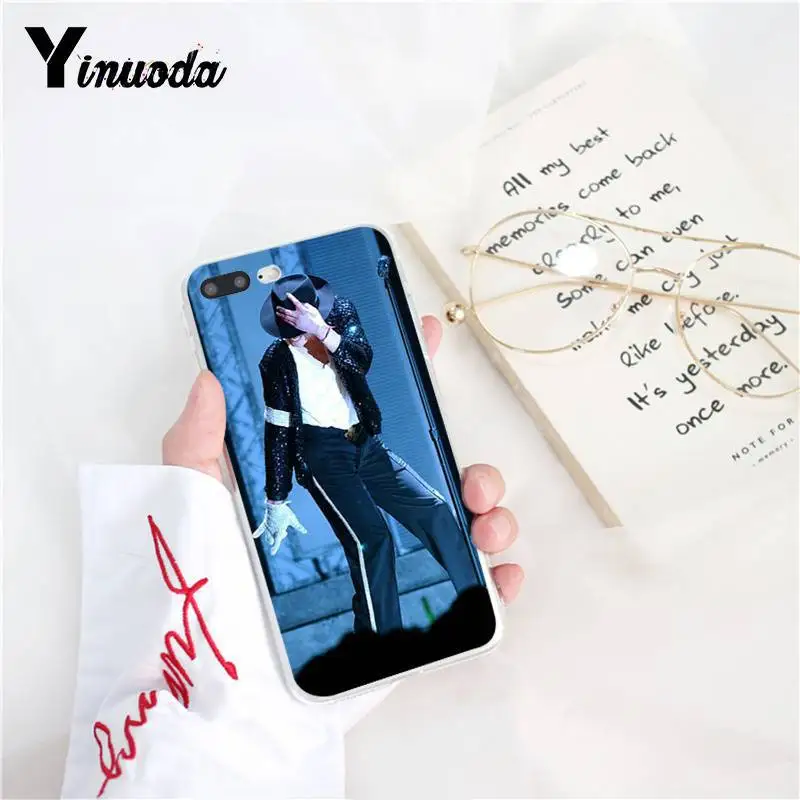 Yinuoda Michael Jackson Singer Novelty Fundas Phone Case for iPhone 8 7 6 6S Plus X XS MAX 5 5S SE XR 10 Fundas Capa Yinuoda Michael Jackson Singer Novelty Fundas Phone Case for iPhone 8 7 6 6S Plus X XS MAX 5 5S SE XR 10 Fundas Capa