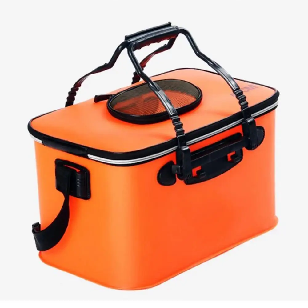 LumiParty Fishing Portable EVA Folding Bucket Water Tank Fish Storage