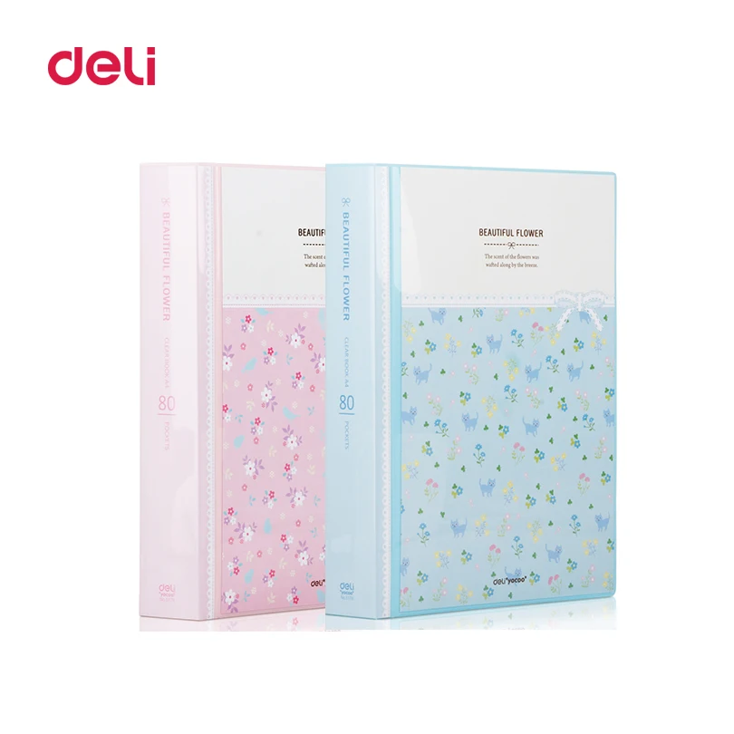 Deli A4 File Folder for documents Office stationery supplies PP folder Data Book Folder 80 pages A4 clip business folder Deli A4 File Folder for documents Office stationery supplies PP folder Data Book Folder 80 pages A4 clip business folder
