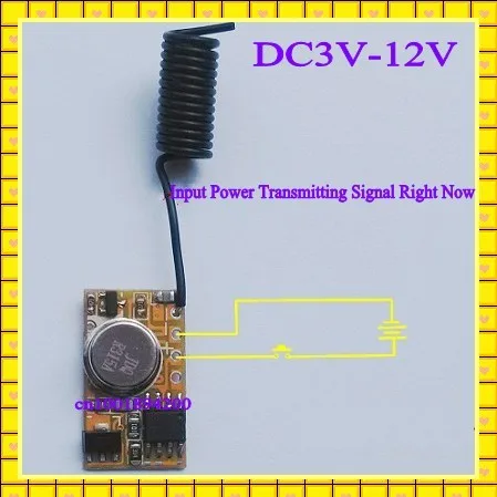 DC6V-36V RX+ DC3V-12V TX RF переключатель дистанционного управления Mos Бесконтактный приемник+ Мощность на передатчик триггер M T