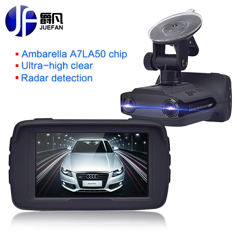 New Registrar Car DVR Radar Detector GPS 3 in 1 Car Detector font b Camera b