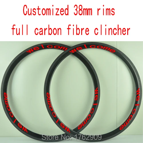 2Pcs Newest MAVIC COSMIC R Adhesive Stickers 700C 50mm Clincher Rim Road Bicycle Matte 3K Full