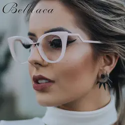 Bellcaca оправа для очков Для женщин Кошачий глаз компьютер оптические очки близорукость для дам женские прозрачный прозрачные линзы BC139