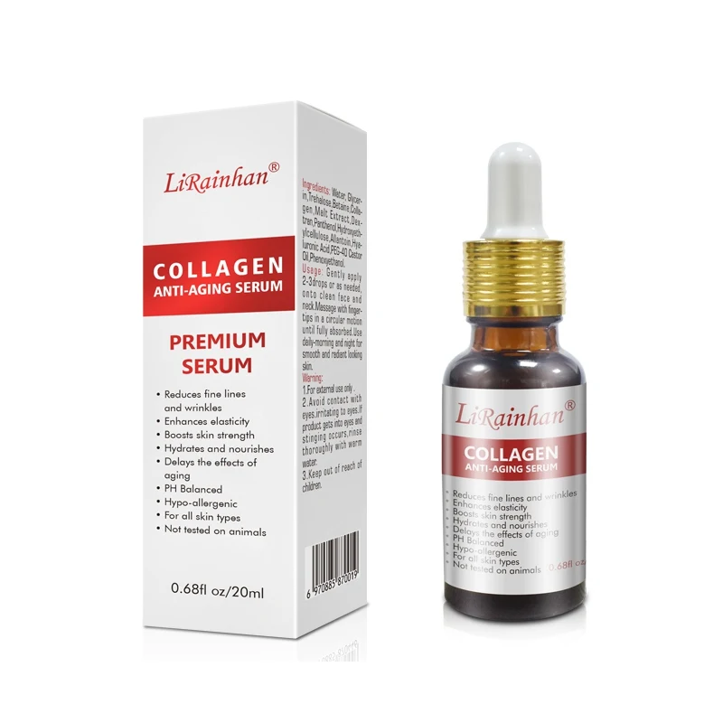 

20ml VC Hyaluronic Argan Anti Wrinkles Essence Oil Collagen Remove Dark Blots Disappear Ageless Care Cleansing Facial Skin