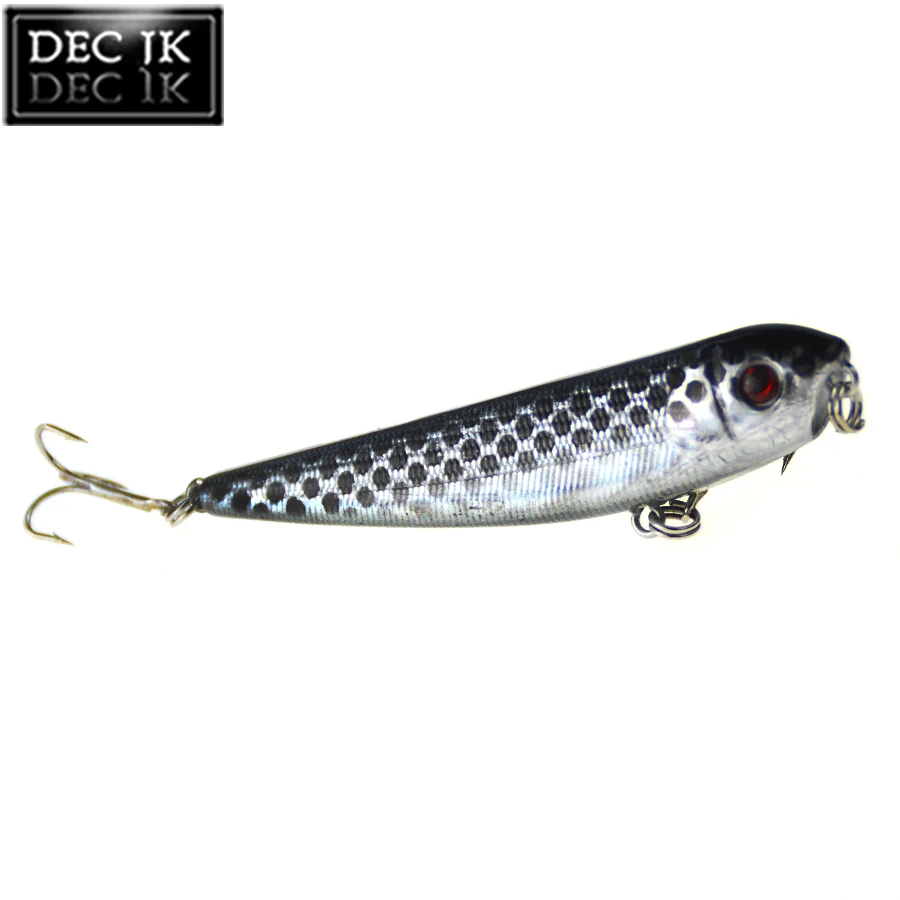 16PCS Popper Hard Plastic Artificial Baits Sets Of Fishing Lure Supplies Jerkbait Poper Swimbait Fish Tackle Laser Bait For Pike (2)