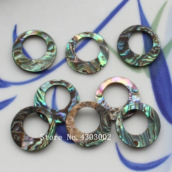 

50pcs/lot 18mm Natural Round Abalone Shell Mother of Pearl shell for DIY Earrings Round Circle Cut Abalone MOP Pearl shell