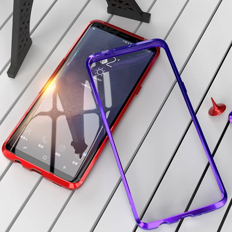 For samsung galaxy S10plus Case Hard Ultra Slim Bumper Aluminum metal frame Protective for S10 Plus luxury thin case | Мобильные