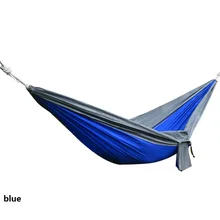 outdoors Single parachute cloth Hammock swing Children Toys camping on vacation sandy beach summer