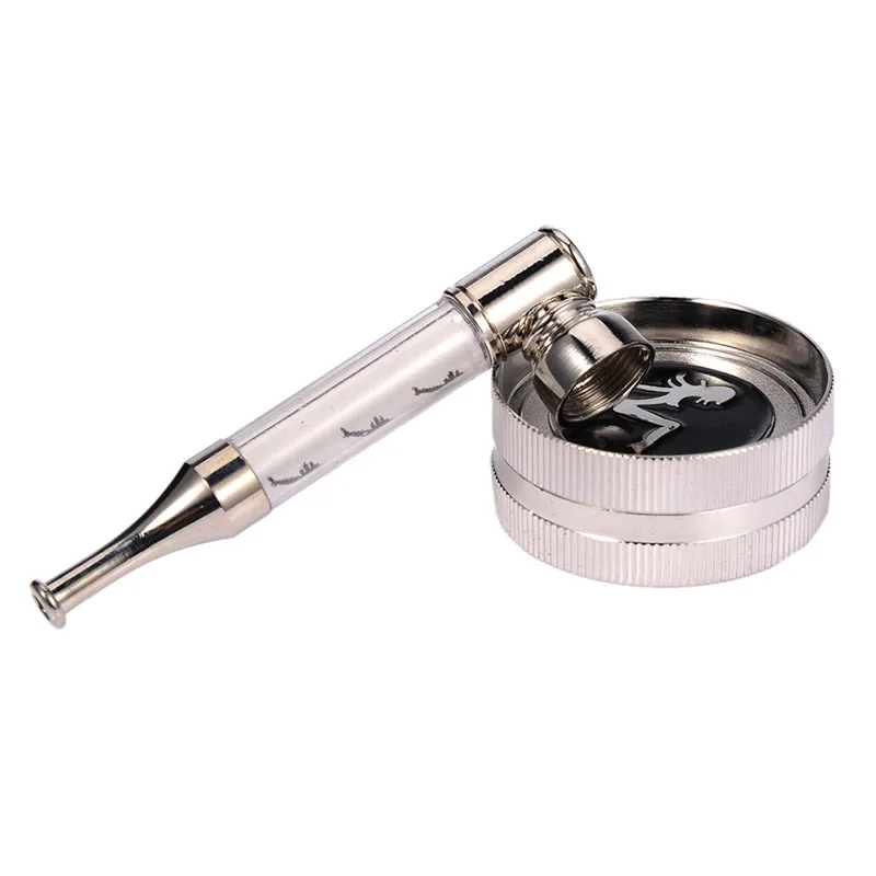 Aluminium Aloy Tobacco Pipe Grinder Sets Grinder Crusher Sets Tobacco