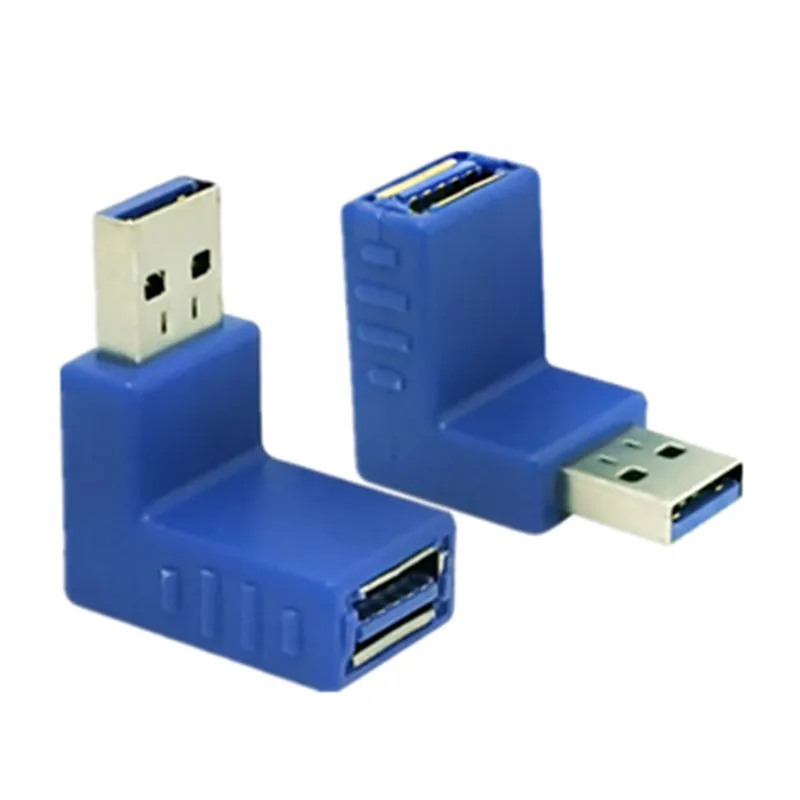

USB 3.0 A Male to Female Extension 90 Degree Right Angle Adapter Plug