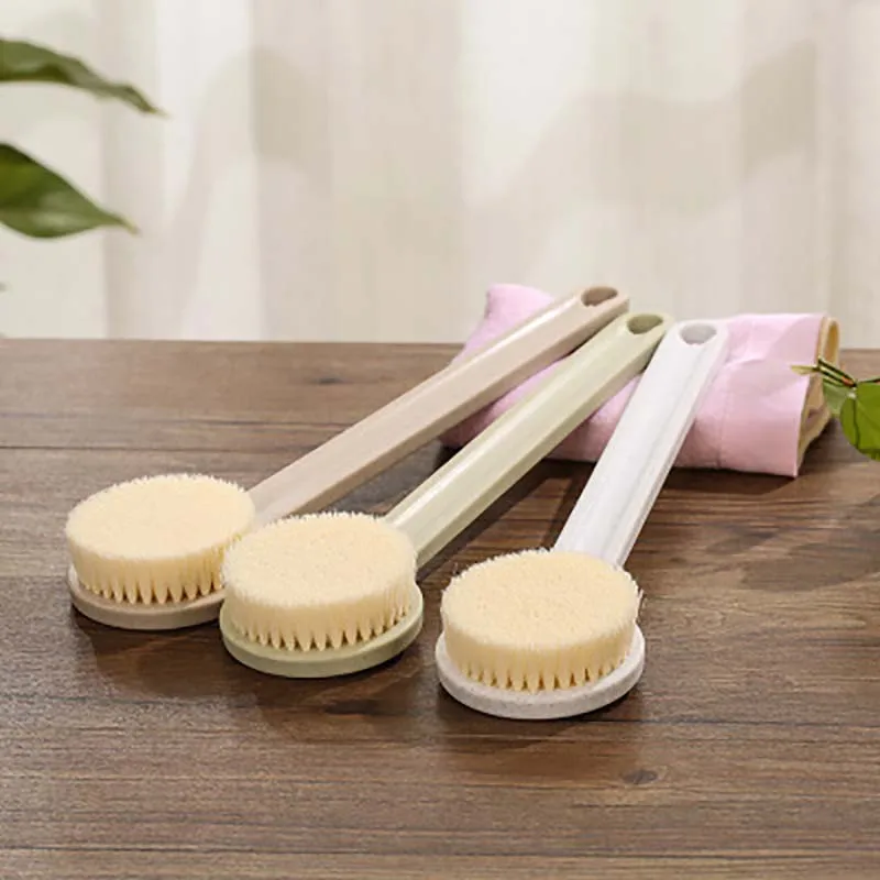 Grip Long Handle Ultra Soft Bath Shower Brush Bath Tool Skin Massage