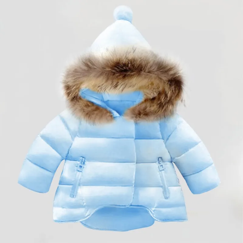 Jaqueta de Inverno para Meninas Cabolsa de Bebê Jaqueta de Inverno Hoodies da Criança para Baixo Jaqueta de lã Parka Crianças Roupas Quente 16 High Quality Mamãe e Bebê