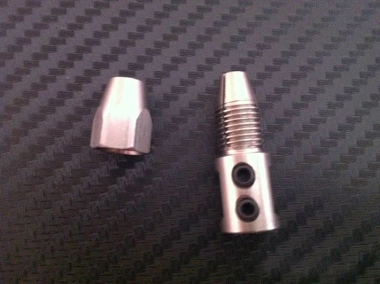 

High Precision Stainless Steel Shaft Lock 5mm Turn 4.76mm Shaft Chuck for RC Boat Brushless Electric Boats Accessories