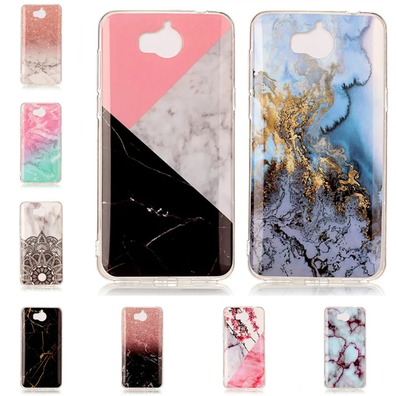 Sunrive Cover Per Huawei Nova Young / Y6 2017, Custodia Case in molle Trasparente TPU silicone Morbida Flessibile Pelle Antigraffio protettiva(tpu Panda 1