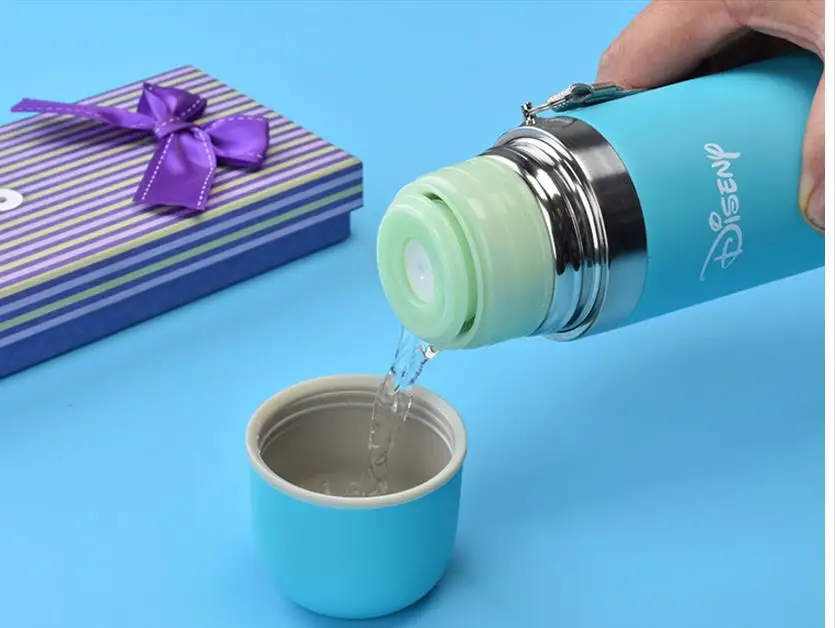Пулевидная детская чашка из нержавеющей стали вакуумная колба креативная Студенческая Подарочная чашка мультяшный термос чашка 500 мл